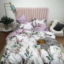 Load image into Gallery viewer, Egyptian Floral Cotton 4Pcs Bedding Set - www.novixan.com
