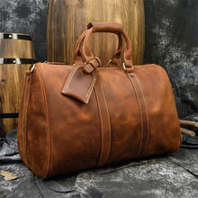 Load image into Gallery viewer, Designer Business and Travel Leather Bag - www.novixan.com
