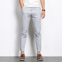 Cargue la imagen en el visor de la galería, Men&#39;s Fashions Casual Pants Men Ankle-Length High - www.novixan.com
