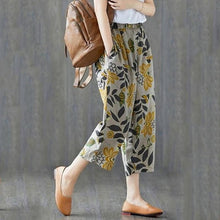 Load image into Gallery viewer, Women&#39;s Casual Loose Cotton Pockets Pants - www.novixan.com
