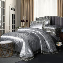 Load image into Gallery viewer, Luxury Silky Satin Bedding Set 4pcs - www.novixan.com
