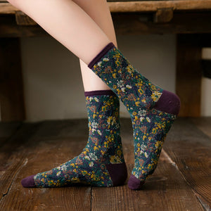 Women's Cotton Socks Long Socks - www.novixan.com