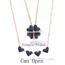 Load image into Gallery viewer, Four Heart Clover Necklace Pendant - www.novixan.com

