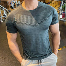 Load image into Gallery viewer, Breathable Short Sleeve Men&#39;s Running Fitness T-shirt - www.novixan.com
