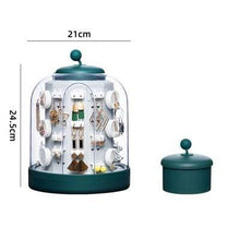 Load image into Gallery viewer, 360 Rotating Transparent Jewelry and Cosmetic Organizer - www.novixan.com
