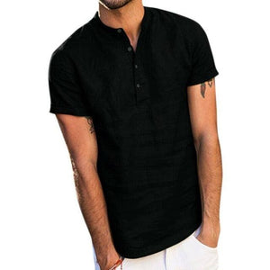 Men's Summer Short-Sleeved T-shirt - www.novixan.com