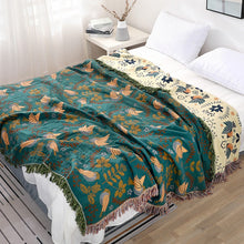 Cargue la imagen en el visor de la galería, Soft Cotton Throw Blanket Cover For Sofa and Bed - www.novixan.com
