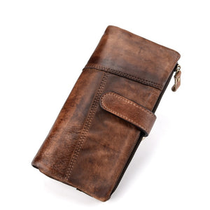 Vintage Leather Wallet Notecase - www.novixan.com