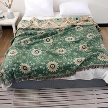 Load image into Gallery viewer, Bohemian Cotton Blanket Throw Cover For Sofa and Bed - www.novixan.com
