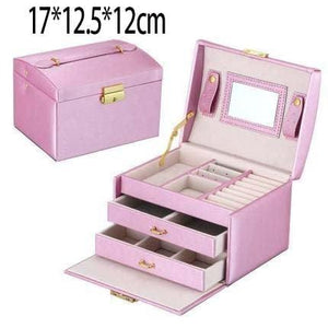 High Capacity Jewelry Makeup Multifunction Box - www.novixan.com