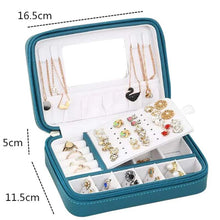 Load image into Gallery viewer, Leather Necklace Earrings Rings Jewelry Box - www.novixan.com
