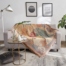 Load image into Gallery viewer, World Map Nordic Sofa Cover Blanket - www.novixan.com
