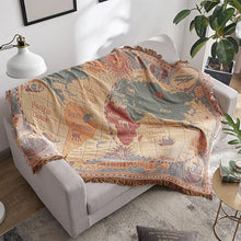 Load image into Gallery viewer, World Map Nordic Sofa Cover Blanket - www.novixan.com
