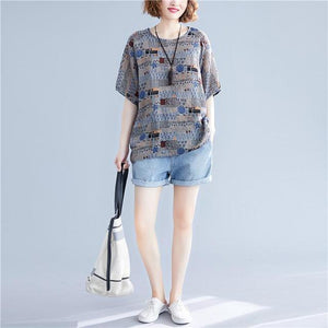 Women's Plus Size Cotton Korean Style T-Shirt - www.novixan.com