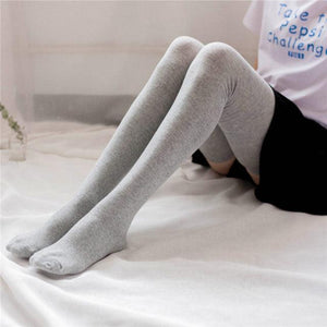 Long Cotton Comfortable Over Knee Stockings - www.novixan.com