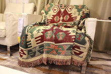Cargue la imagen en el visor de la galería, Aztec tribal blanket Decorative Blanket - www.novixan.com
