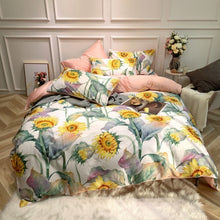 Load image into Gallery viewer, Soft Cotton Bedding Set Twin Queen King Size 4Pieces - www.novixan.com
