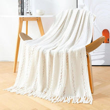 Load image into Gallery viewer, Knitted Anti-pilling Soft Bed Blanket Sofa Cover - www.novixan.com
