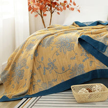 Cargue la imagen en el visor de la galería, Nordic Print Cotton Bedspread Throw Cover For Sofa - www.novixan.com
