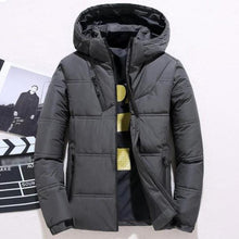Cargue la imagen en el visor de la galería, Men&#39;s Hooded Outdoor Thick Warm Winter Parka - www.novixan.com
