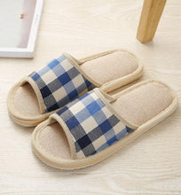 Load image into Gallery viewer, Comfortable Flat Shoes Linen Slippers - www.novixan.com
