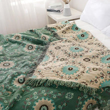 Cargue la imagen en el visor de la galería, Bohemia Jacquard Cotton Sofa Blanket - www.novixan.com
